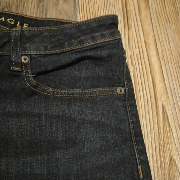 American Eagle, Men's size 34 x 34, Jean's, Original Straight, Flex, Barely Worn - Picture 6 of 9